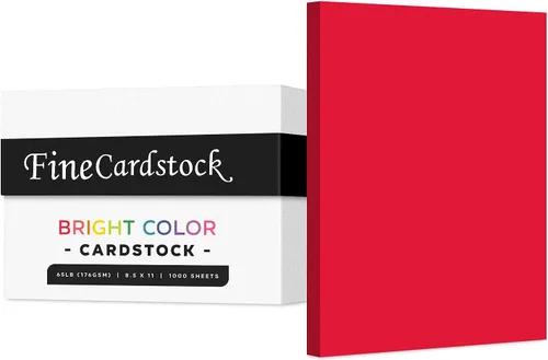 Vista 11 de Papel de alta calidad para tarjetas de colores, caja de 1000 hojas, cartulina de peso medio de 65 libras, perfecta para suministros escolares, artes