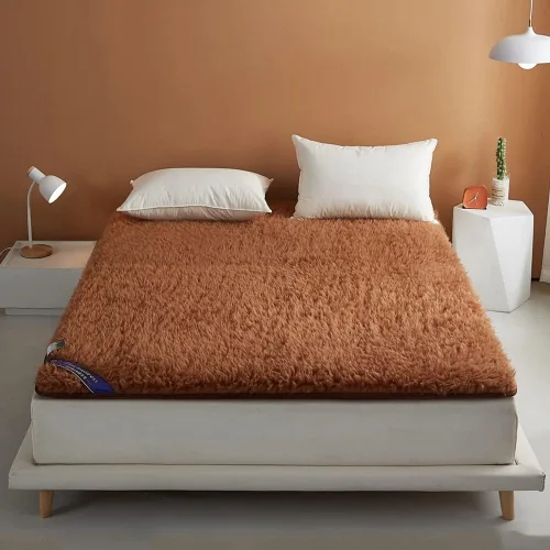 Vista 2 de Colchón de futón japonés plegable para el suelo, colchón de tatami, colchón portátil para dormitorio, colchoneta para dormir, tumbona, sofá, cama