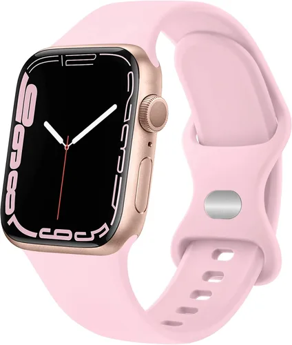 Vista 10 de Meliya Correa para Apple Watch Series 8, SE, 7, 6, 5, 4, 3, 2, 1, 1.772 in, 1.614 in, 1.732 in, 1.496 in, 1.654 in, para mujeres y hombres, correa