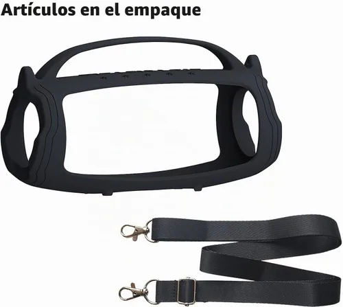 Vista 3 de Funda de silicona para altavoz Bluetooth portátil JBL Charge 4/5