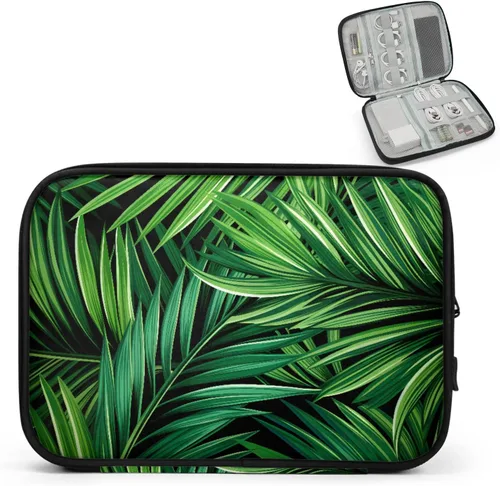 Vista 15 de Autumn Leaves Fall Electronics Travel Organizer Case, Tech Accessories Cable Storage Bag for Cords, Charger, Phone, Hard Drive
