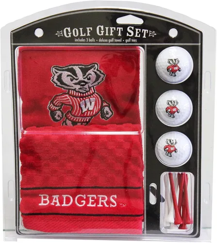 Vista 4 de Team Golf NCAA Unisex-Adult Embroidered Golf Towel, 3 Golf Ball, and Golf Tee Set