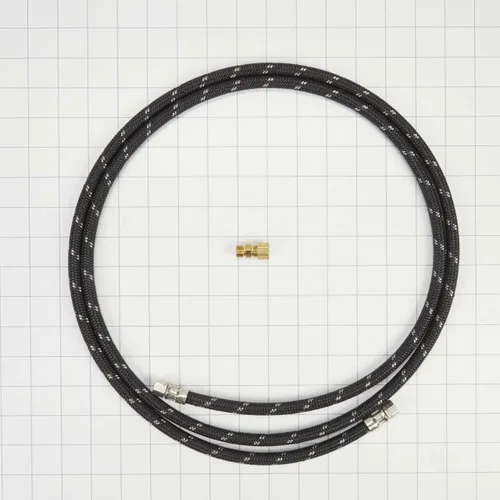 Vista 3 de Whirlpool W10505928RP Kit de instalación de línea de agua original OEM para refrigeradores - Reemplaza 4392041, 61004565, 61004566, 4392041R