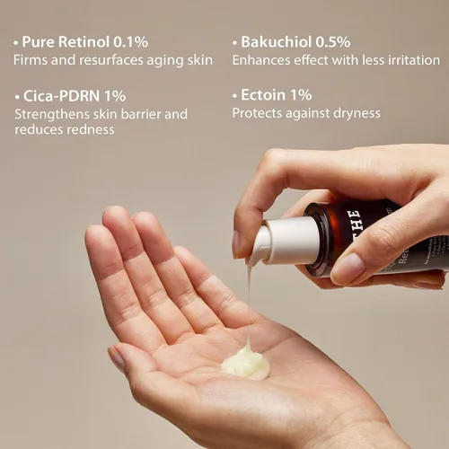 Vista 7 de BLITHE Suero de retinol 0.1 de apriete dirigido, cuidado concentrado firme y antiarrugas, formulado con retinol puro 0.1%, 1.0 fl oz