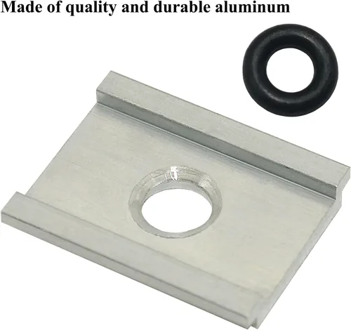 Vista 3 de 12pcs AAP-1012 Placas adaptadoras de kayak y juntas tóricas, accesorios de kayak, aluminio Aluminum