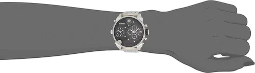 Vista 4 de Diesel DZ7221 Mr Daddy reloj plateado para hombre