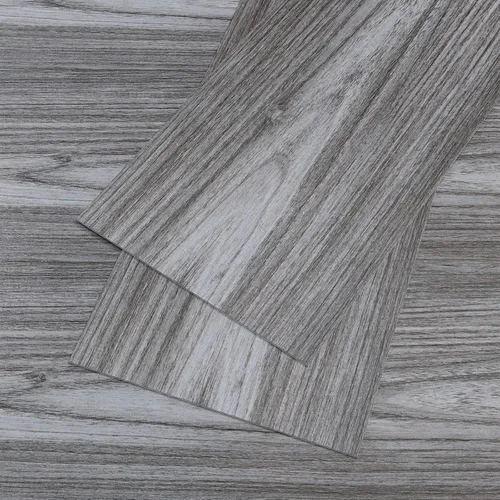 Vista 9 de VEELIKE Azulejos de piso de 6 x 36 pulgadas para despegar y pegar para baño, impermeables, de madera de castaño marrón, paquete de 12 tablones