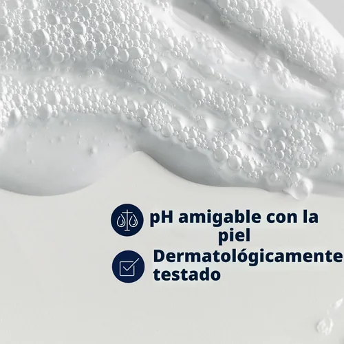 Vista 6 de Nivea Men Gel de baño de máxima hidratación para piel seca, enriquecido con aloe vera, gel de baño hidratante 3 en 1, cara y cabello, sin parabenos