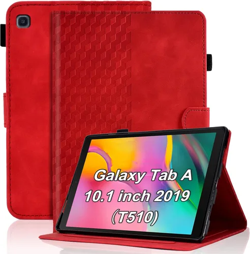 Vista 67 de Funda para Samsung Galaxy Tab S6 Lite 2024/2022/2020 de 10.4 pulgadas SM-P620/P625/P610/P613/P615/P619 de piel sintética, funda magnética con Negro