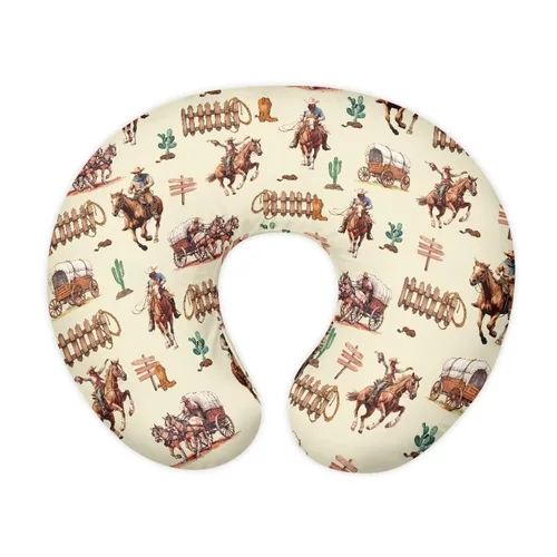 Vista 11 de Funda de almohada de lactancia de alpaca arcoíris para alimentación con biberón, funda de almohada de lactancia transpirable extraíble para bebé