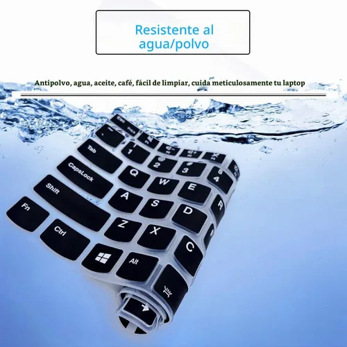 Vista 9 de Funda de teclado para Lenovo ThinkPad E15 Gen 4/3/2, ThinkPad L15 Gen 2/1, ThinkPad T15 T15p T15g P15s P15s P15v Gen 3/2/1, ThinkPad E580 E590 E595