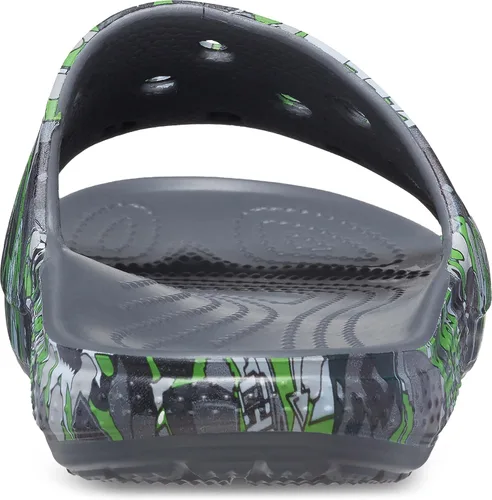 Vista 2 de Crocs Sandalia clásica unisex para adultos Minecraft Slide