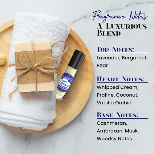 Vista 5 de MOBETTER FRAGRANCE OILS - Aceite corporal con perfume para mujer, fragancia Airy & Grand with Intense Clouds
