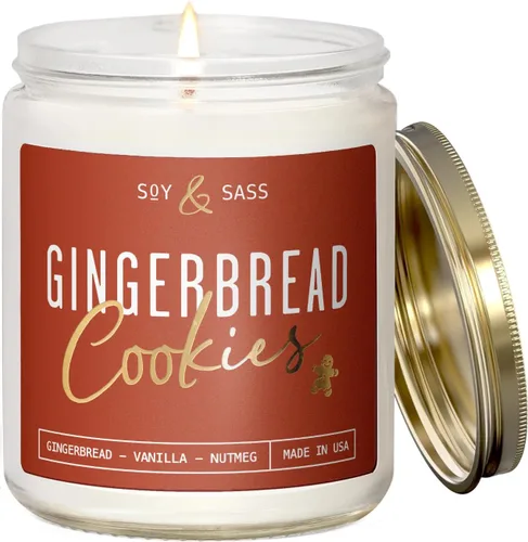 Vista 15 de Vela de pino, velas perfumadas de pino, velas de Navidad perfumadas – Vela de soja 'Pine Tree', con agujas de abeto, cedro cálido y sándalo