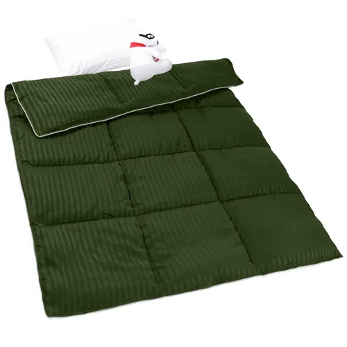 Vista 13 de ZPECC Edredón alternativo de plumón para niños pequeños, manta colcha hipoalergénica de 39 x 47 pulgadas, relleno de edredón para niños suave