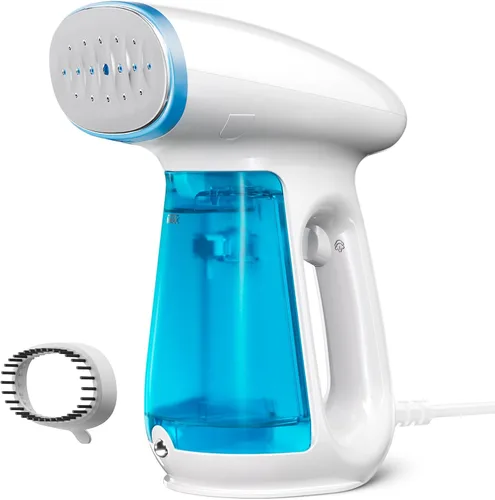 Vista 10 de Bear Vaporizador para ropa, vaporizador de ropa de mano, vaporizador de ropa de 1300 W de potencia fuerte con tanque de 7.8 fl oz, calentamiento