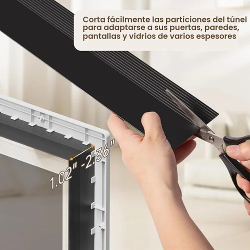 Vista 8 de Puerta de perro grande para puerta, mascotas de hasta 100 libras