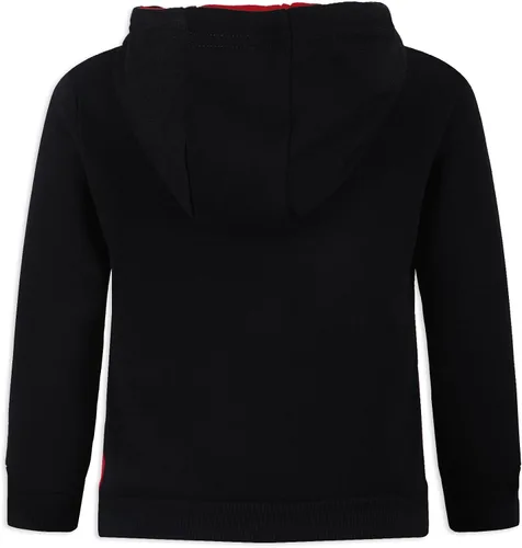 Vista 3 de Disney Boy's Mickey Mouse Half Zip Pullover Fashion Hoodie, BlackRedBlue