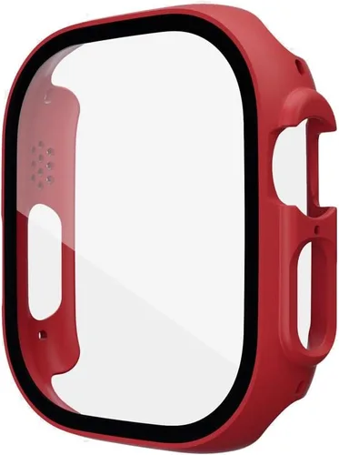 Vista 14 de Protector de pantalla de PC para Apple Watch Ultra de 1.929 in Smartwatch Glass+case Bumper Cubierta Templada para Iwatch Series 8 Ultra Accesorios