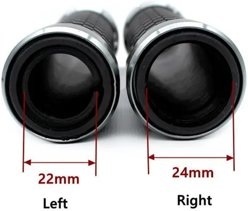 Vista 2 de Empuñaduras de manillar para Bajaj para Dominar 400 7/8 pulgadas 0.866 in Perillas de motocicleta antideslizantes Agarres de manillar de mano