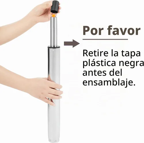 Vista 8 de Yaheetech - Juego de 4 taburetes de bar, taburetes giratorios de cuero sintético PU, taburetes de mostrador ajustables en altura con respaldo