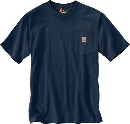 Vista 2 de Carhartt Camiseta de manga corta pesada con bolsillo para hombre