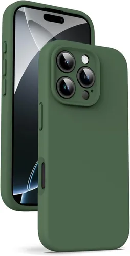 Vista 52 de Supdeal Funda de silicona líquida para iPhone Air - [Protección total para la cámara] [Forro de microfibra suave antiarañazos] Funda de teléfono