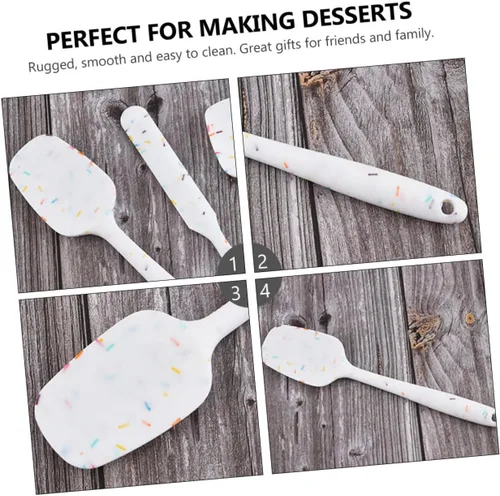 Vista 8 de PRETYZOOM Baking Kit Set Silicone Utensil Set for Baking Heat Resistant Non-stick Easy to Clean for Fondant Cakes