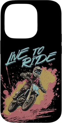 Vista 17 de Live to Ride Dirt Bike Motocross Racing Motorcycle Riding Case for iPhone 16