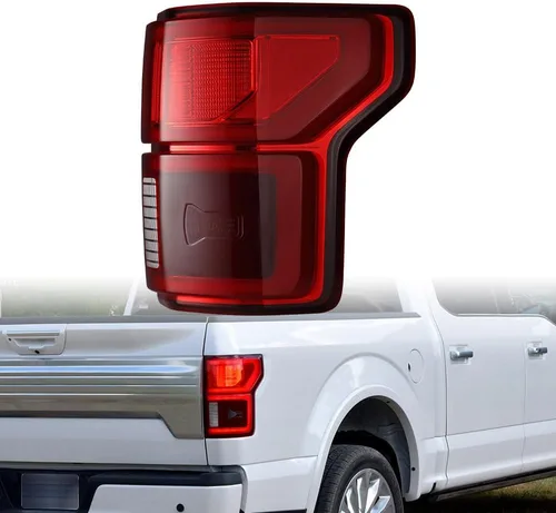 Vista 9 de Astra Depot Juego de luces traseras de freno de marcha atrás, compatible con Ford F150 2018-2020 con punto ciego XL XLT Raptor Lariat King Ranch