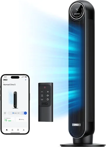 Vista 5 de Dreo Paquete de ventilador de torre inteligente para dormitorios