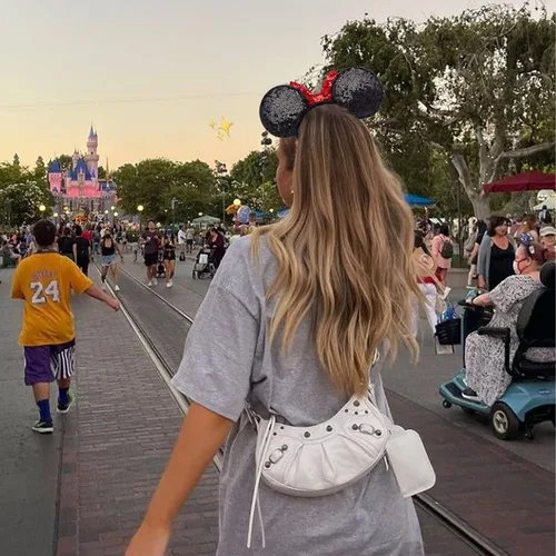 Vista 9 de YUNISS 2 PCS Minnie Ears Shiny Sequin Bow Mickey Ears Headbands for Adult Women Girls Christmas Birthday Party