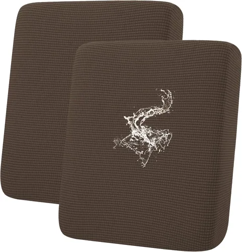 Vista 39 de Fundas impermeables para sofá seccional, fundas de cojín antideslizantes para sofá Ajuste seccional en forma de L, tela jacquard elástica, parte