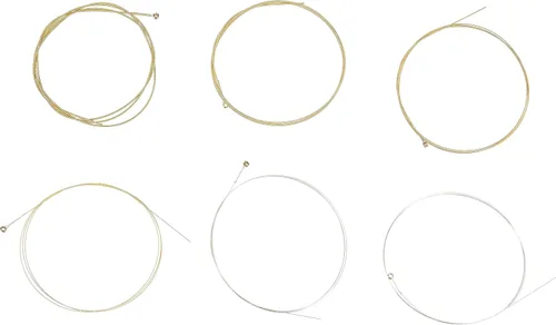 Vista 5 de Ernie Ball - Cuerdas personalizadas para guitarra acústica Earthwood de bronce 80/20, calibre medio, calibre 12.5-56 (P02005) (Paquete de 2)