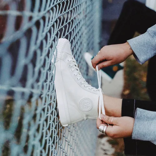 Vista 3 de PF Flyers Tenis unisex de caña alta
