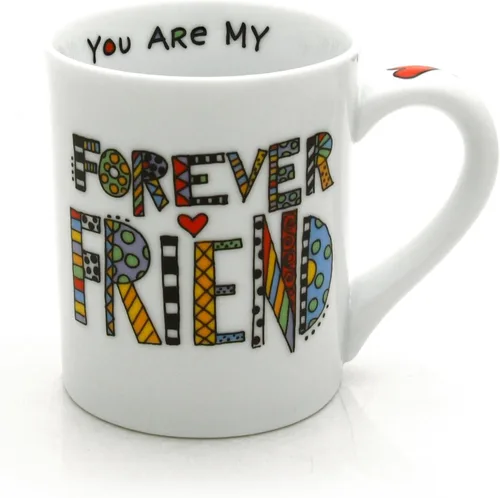 Vista 9 de Taza de porcelana Our Name is Mud "BFF", 16 onzas
