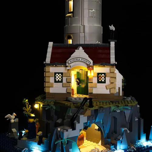 Vista 4 de Kyglaring Kit de luces LED compatible con Lego 21335, accesorios de iluminación para ideas del hogar, faros motorizados, solo luces
