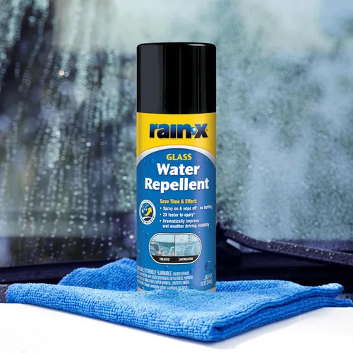 Vista 7 de Rain-X 630168 Aerosol repelente de agua para vidrio 12 onzas.
