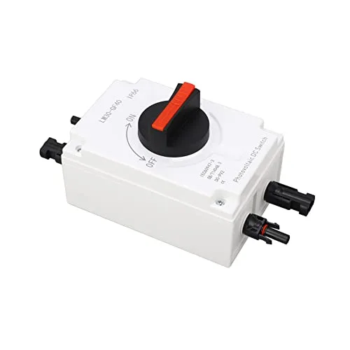 Vista 4 de Interruptor de desconexión rápida solar fotovoltaica CC 1500 V 32 A, disyuntor miniatura de CC IP66, caja combinada solar para sistema de paneles