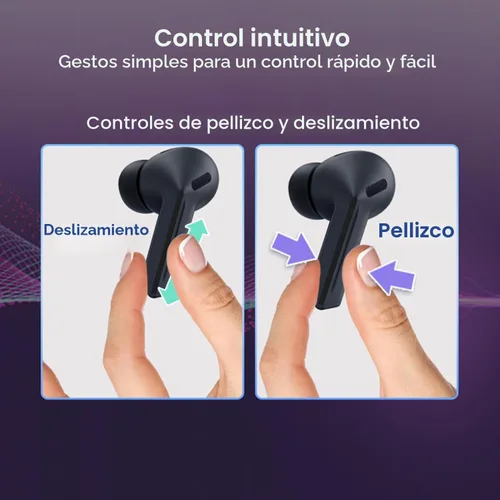Vista 3 de Samsung Galaxy Buds 3-FE (2025) Auriculares Bluetooth inalámbricos verdaderos, cancelación activa de ruido, llamadas claras, batería de larga