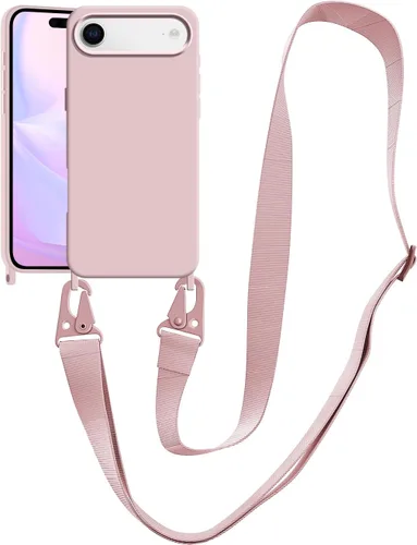 Vista 83 de Funda compatible con iPhone 8 Plus, iPhone 7 Plus/6 Plus/6S Plus con cordón, funda cruzada para iPhone con correa ajustable de silicona para iPhone