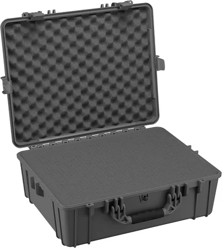 Vista 9 de Condition 1 Funda rígida impermeable grande de 25" Modelo 839 con espuma, caja de almacenamiento portátil y protectora para viajes, caza, uso