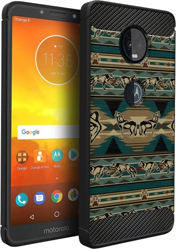 Vista 31 de CasesOnDeck - Funda compatible con Motorola Moto Z4 / Moto Z4 Play, funda de diseño de Moto Z4 Play, delgada, flexible, elegante, protección contra