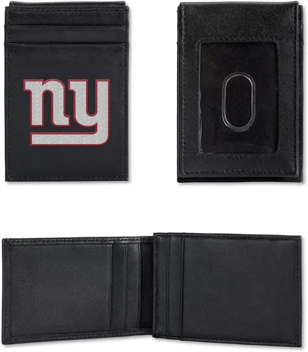 Vista 16 de NFL Rico Industries - Cartera bordada con bolsillo frontal, gran artículo de regalo, San Francisco 49Ers, Bolsillo frontal