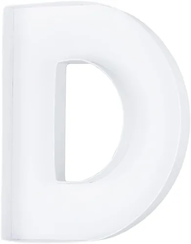 Vista 29 de WENPACK 8" Pequeños Recortes de Letra de Cartón Rellenables en Forma de Papel Maché Cortados en Forma de Letra, Bandeja para Dulces, Envase