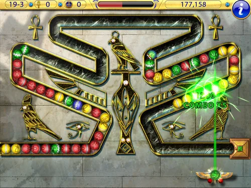 Vista 8 de Luxor Amun Rising HD Online Game Code