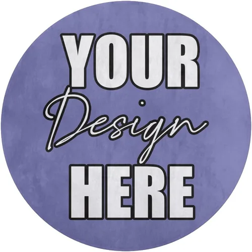 Vista 74 de Alfombra redonda personalizada para añadir tu propio texto/imagen/logotipo/foto, tapete antideslizante personalizado para puerta, alfombra de área
