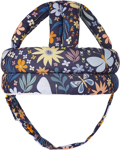 Vista 8 de Protector de Cabeza para Bebé Casco de Seguridad Ajustable para Niños Pequeños, Cojín Protector para la Cabeza Anticolisión con Cierre de Gancho