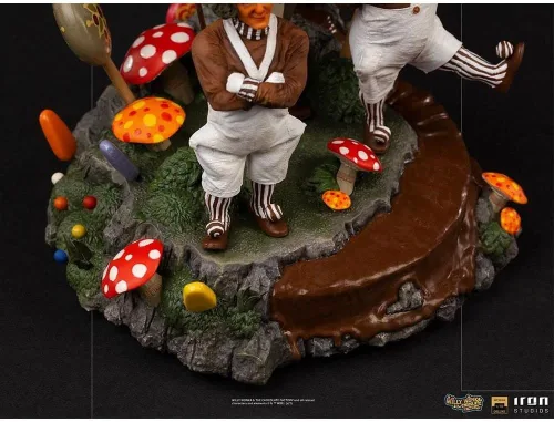 Vista 5 de Estatua Willy Wonka - Willy Wonka y la fábrica de chocolate - Escala de arte 1/10 - Iron Studios