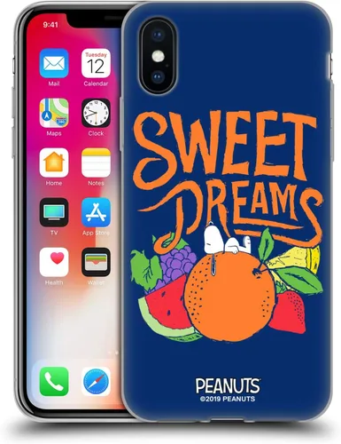 Vista 158 de Head Case Designs Funda de gel suave con licencia oficial de Peanuts Charlie y Snoopy Naturally Sweet compatible con Apple iPhone 7 Plus/iPhone 8